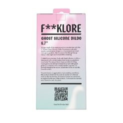 n13037 fklore ghost silicone dildo 10