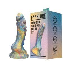 n13039 fklore dragon silicone dildo 5