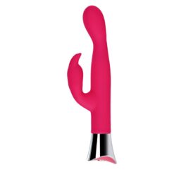 n11592 loving joy 10 function slim silicone rabbit vibrator pink 1